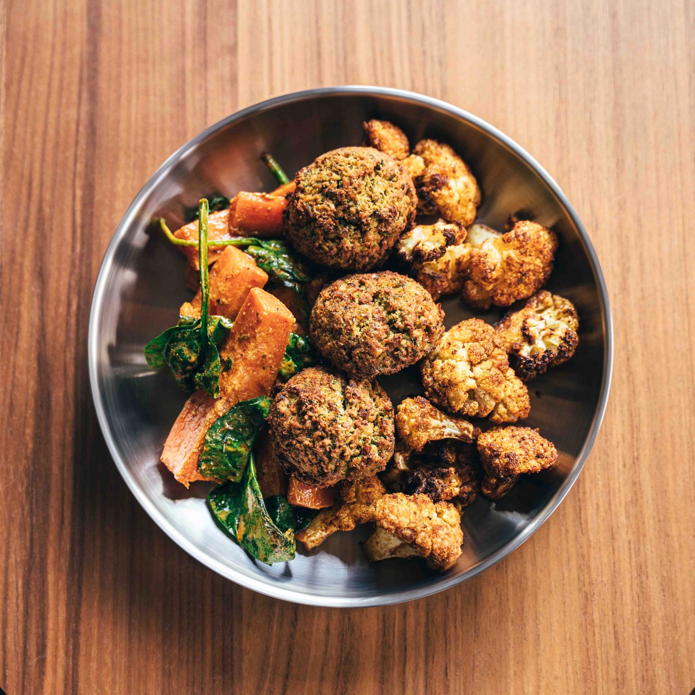 Falafel Salad from VINE Food Club, chef-made meal prep in Belfast
